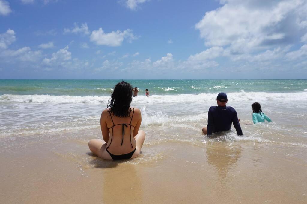Joao Pessoa, A Dois Passos Do Paraiso, 2 Suites Com A/C, Vista Panoramica Para O Mar Do Bessa, Portaria 24H E 2 Vagas De Garagem Exterior foto