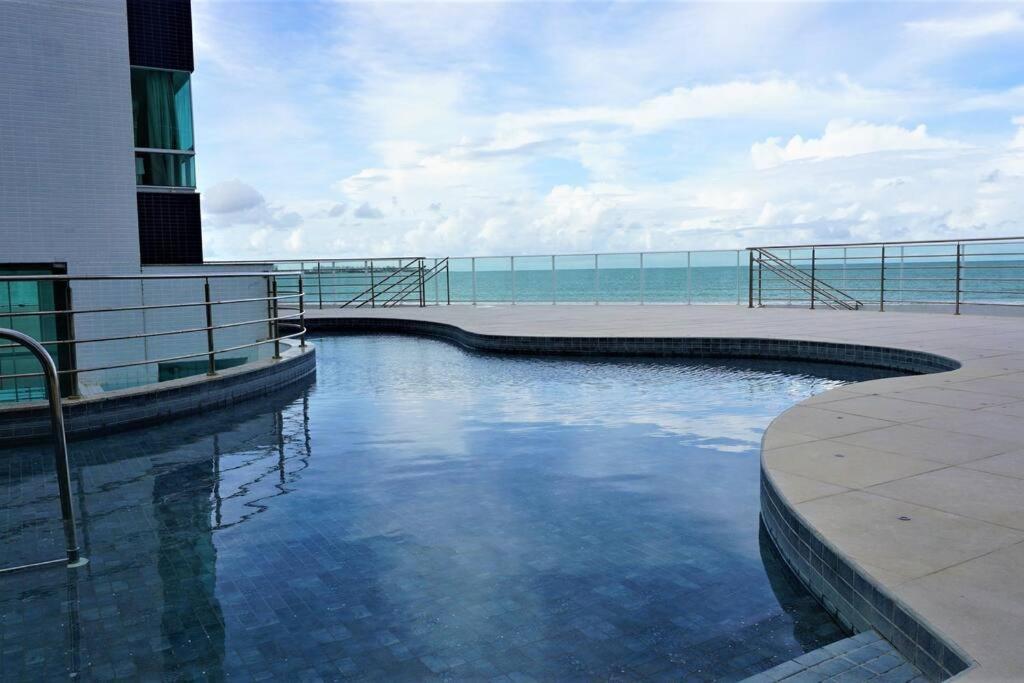 Joao Pessoa, A Dois Passos Do Paraiso, 2 Suites Com A/C, Vista Panoramica Para O Mar Do Bessa, Portaria 24H E 2 Vagas De Garagem Exterior foto